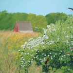 Carol Connolly Pletz, Biking Trail View, Acrylic on Canvas