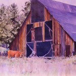 Kay Kocher, Elsie's Barn, Watercolor