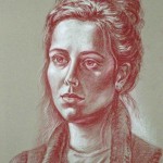 Anjelika Manakhimova, Nostalgia, pastel pencil
