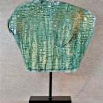 Ann Vreeland, Elephant, clay & mixed media