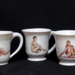 Laura Ott, Trio in Simple Beauty, stoneware
