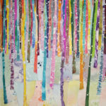 Claire Wilson, Thicket, watercolor collage