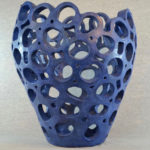 Ann Vreeland, Holey Mole, clay ceramic
