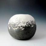 Third Place, Mary Ellen Taylor, Moon Pot, obvara-fired ceramic