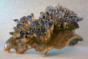 Ann Vreeland, Encrusted, clay ceramic