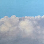 Lanna Pendleton Hall, Clouds, oil on canvas