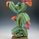 Martha Osnowitz, Desert Bloom, ceramics