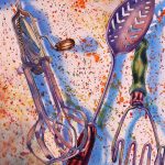 Jane Williams, My Best Friend Is A Whisk, watercolor