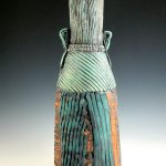 Mary Ellen Taylor, Turquoise Vase, ceramic