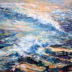 Sue Ann Ladd, Pacific Dreaming, acrylic on canvas